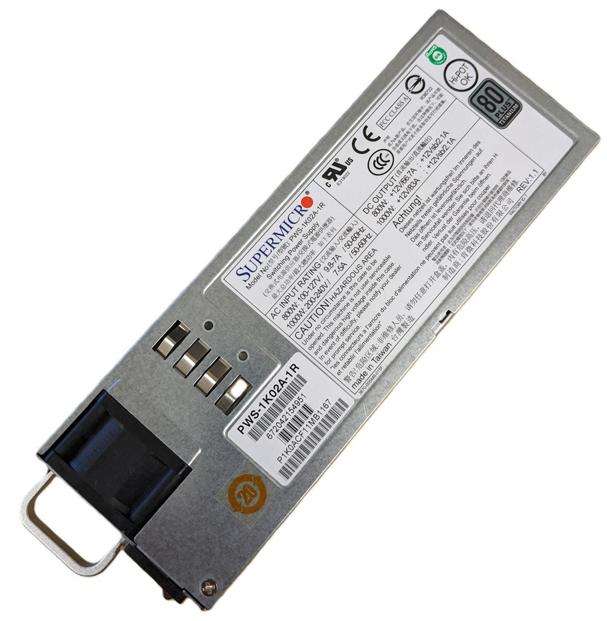 SuperMicro PSU PWS-1K02A-1R 1000W for CSE-829U