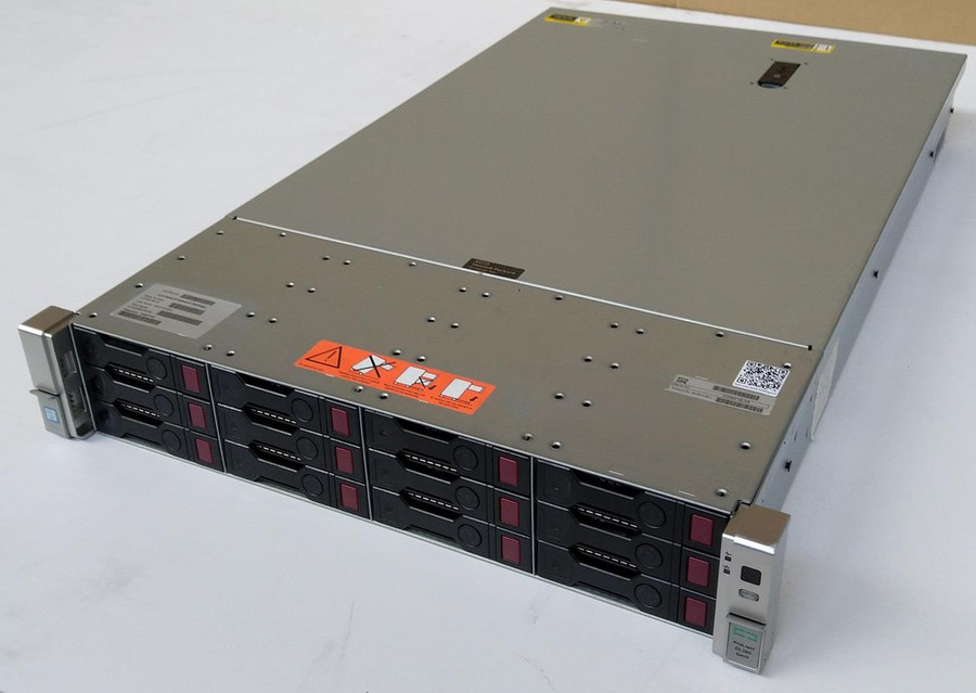 HPE ProLiant DL380 Gen9 12LFF+2SFF 2x2630v4 64GB P840 12x6TB + 2x1.2TB 10K 1400W