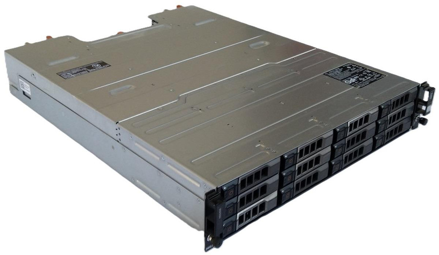 Dell PowerVault MD1400 Storage Array 12x 4TB SAS 2x12G-SAS-4 EMM 2x 600W PSU