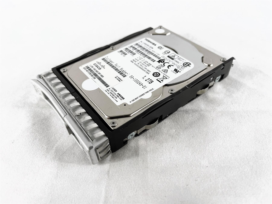 Cisco Toshiba 1.2TB 10K SAS 2.5-inch Enterprise HDD with Server Caddy 6Gb/s