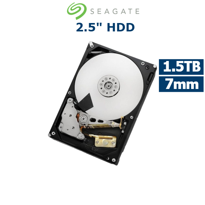 Seagate 1.5TB 2.5in SATA HDD 7mm Internal Laptop Hard Drive