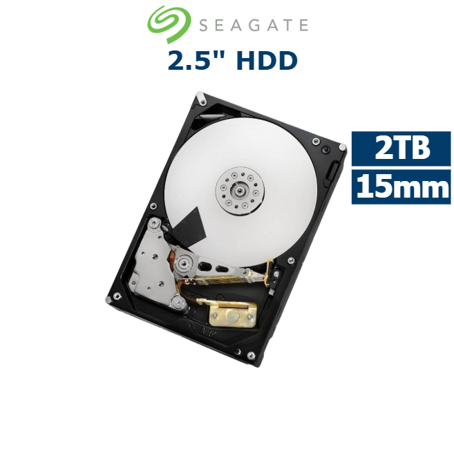Seagate 2TB 2.5in SATA HDD 15mm Internal Laptop Hard Drive