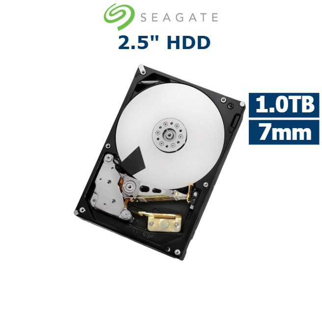 Seagate 1TB 2.5in SATA HDD 7mm Internal Laptop Hard Drive