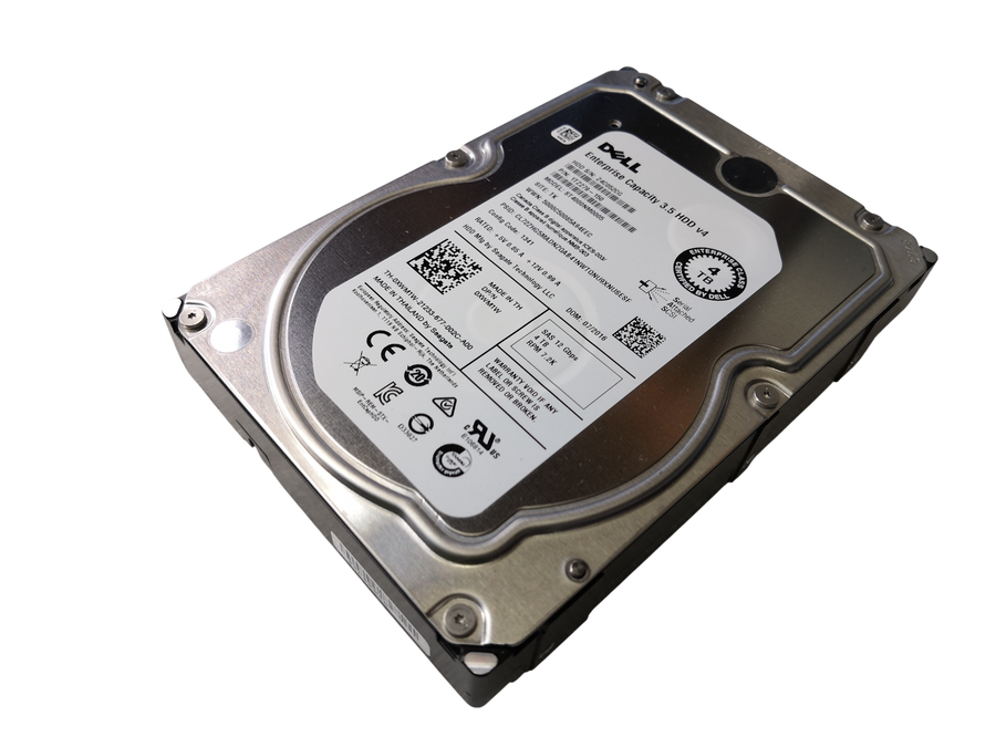 DELL 4TB SAS HDD 12Gbps 7.2K RPM 3.5 HARD DRIVE' 1TZ279-15