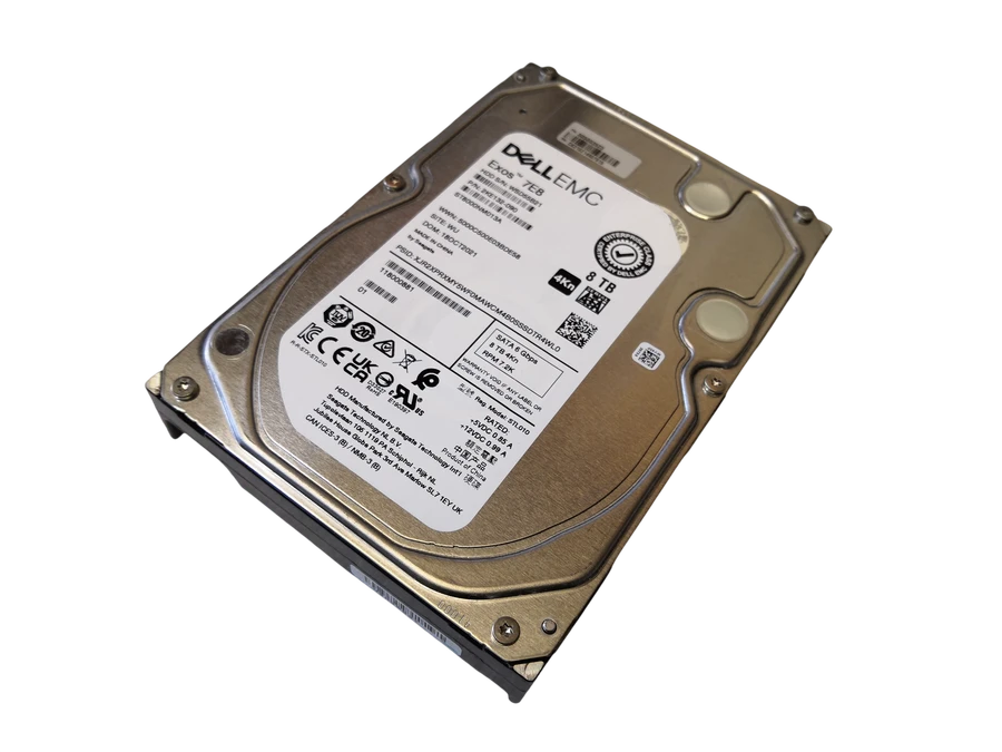 Dell EMC 8TB 4Kn SATA HDD, 6Gbs 7.2kRPM ST8000NM013A