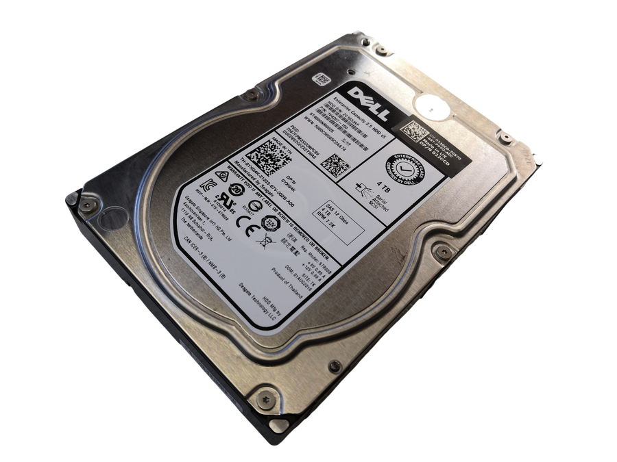 Dell 4TB SAS HDD 12Gbps 7.2K 12G 3.5" ST4000NM0025 YXG4K