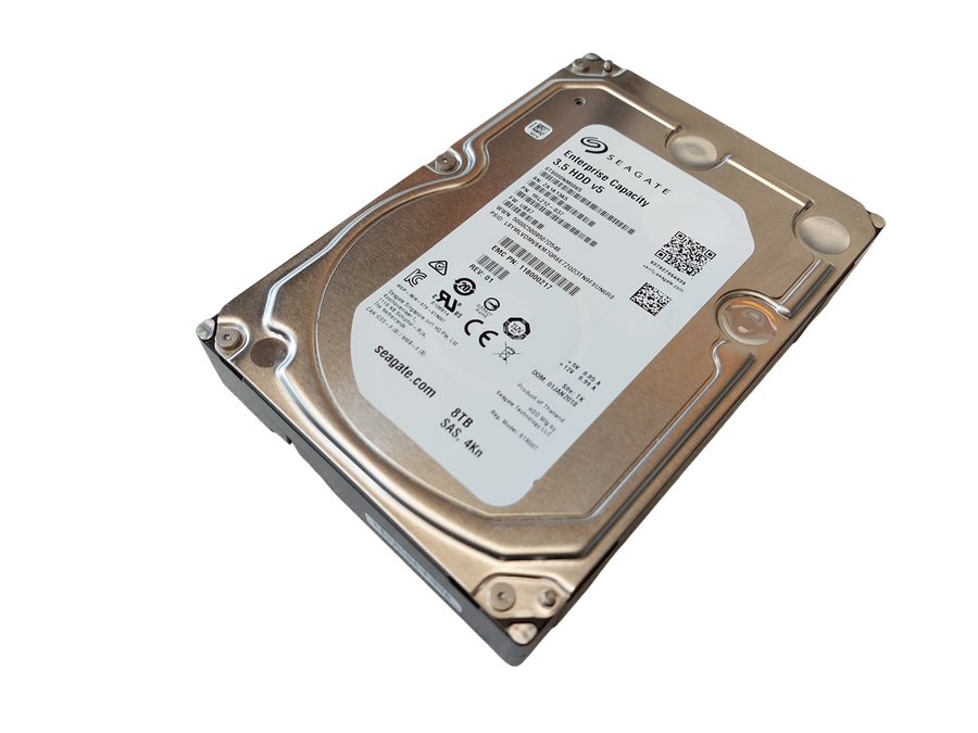 SEAGATE Enterprise 8TB SAS 4Kn 12Gb/s 7200 RPM 3.5 HDD v5" 1RL212-037 ST8000NM0065 118000217