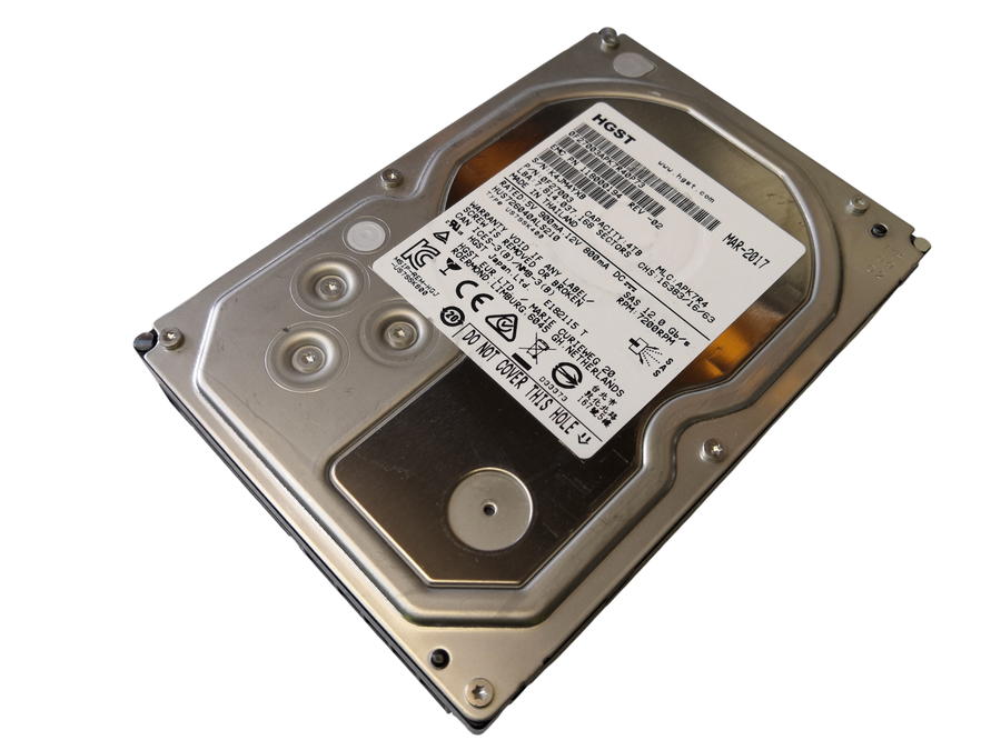 HGST 4TB SAS 3.5" HDD 12Gb/s 7.2k RPM 0F27003 118000194-02