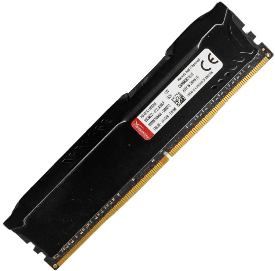 Kingston HyperX Fury 8GB 1 x 8GB DDR4 2133MHz Desktop Gaming RAM Module HX421C14FB2/8