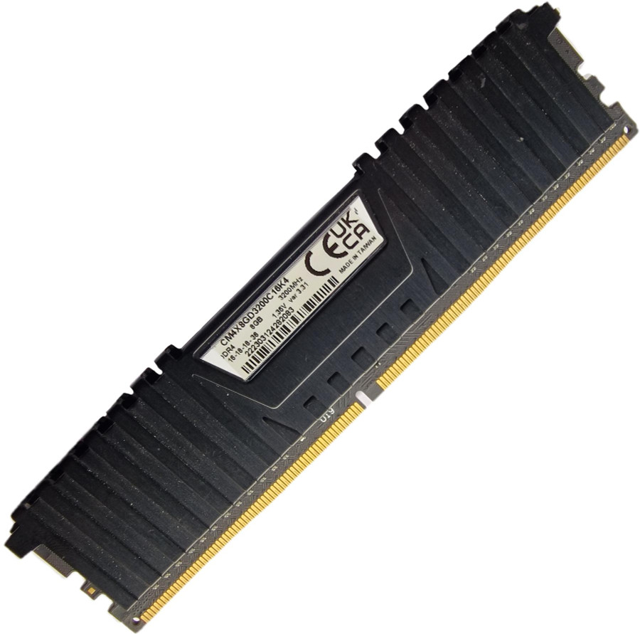 Corsair Vengeance LPX 8GB 1x8GB DDR4 3200MHz Desktop Gaming RAM Module CM4X8GD3200C16K4