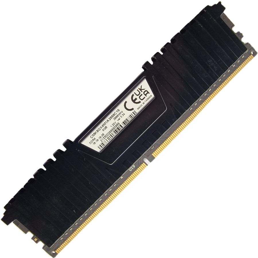 Corsair Vengeance LPX 8GB 1x8GB DDR4 2666MHz Desktop Gaming RAM Module CMK8GX4M1A2666C16