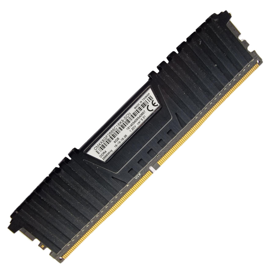 Corsair Vengeance LPX 8GB 1x8GB DDR4 2666MHz Desktop Gaming RAM Module CM4X8GF2666C16K8-SCN