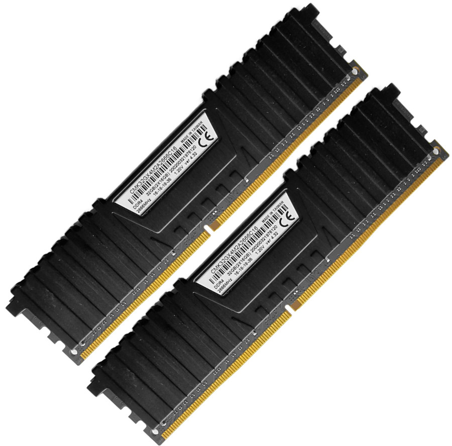 Corsair Vengeance LPX 32GB 2x16GB DDR4 2666MHz Desktop Gaming RAM Kit CMK32GX4M2A2666C16