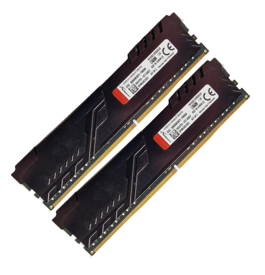 Kingston HyperX Fury 8GB 2x4GB DDR4 2666MHz Desktop Gaming RAM Kit HX426C16FB3K2/8