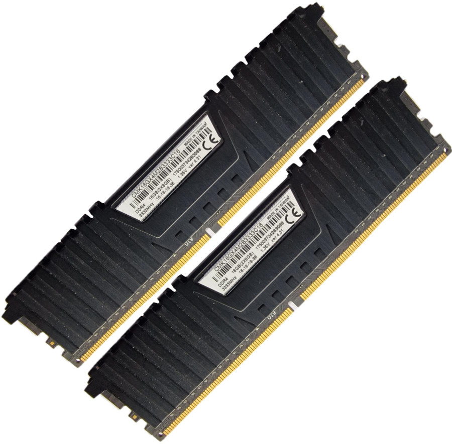 Corsair Vengeance LPX 16GB 2x8GB DDR4 3333MHz Desktop Gaming RAM Kit CMK16GX4M2B3333C16
