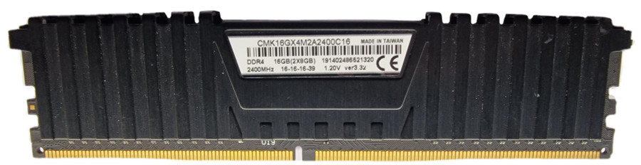 Corsair Vengeance LPX 8GB 1 x 8GB DDR4 2400MHz Desktop Gaming RAM Module CMK16GX4M2A2400C16