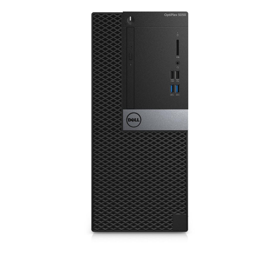 Dell OptiPlex 5050 MT Desktop PC Intel i5-7500 8GB RAM 256GB SSD Windows 11 Pro - Grade C