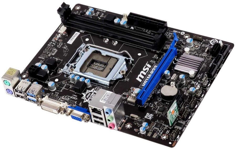 MSI H81M-P33 Intel H81 LGA1150 Micro-ATX Motherboard
