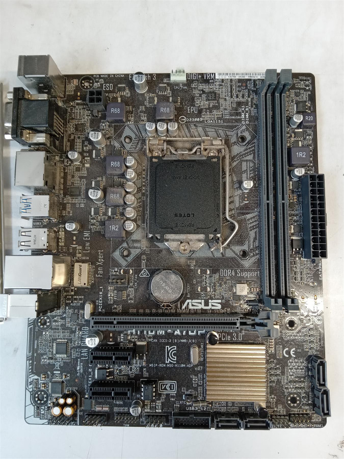 ASUS H110M-A/DP Intel H110 LGA1151 Micro-ATX Motherboard