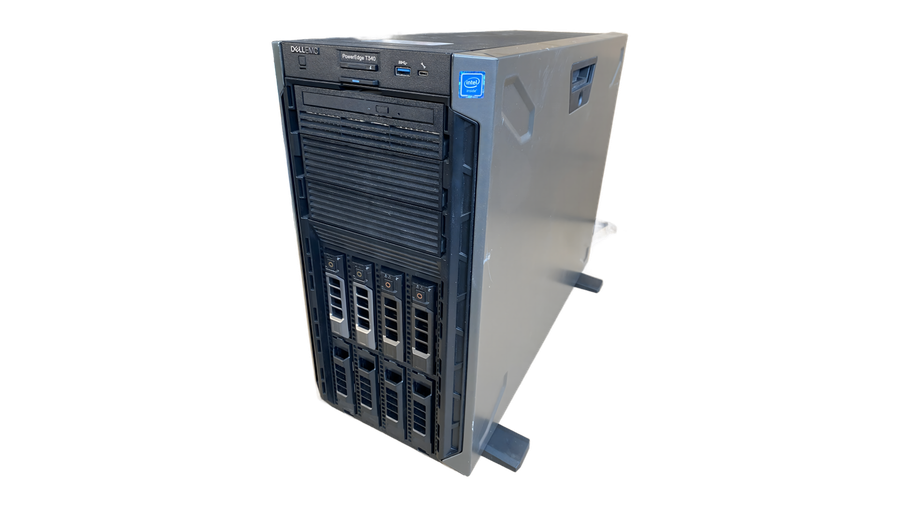 Dell PowerEdge T340 - Xeon E-2124 / 16GB DDR4 / 2x 400GB-SSD + 2x 3TB-HDD iDRAC Express