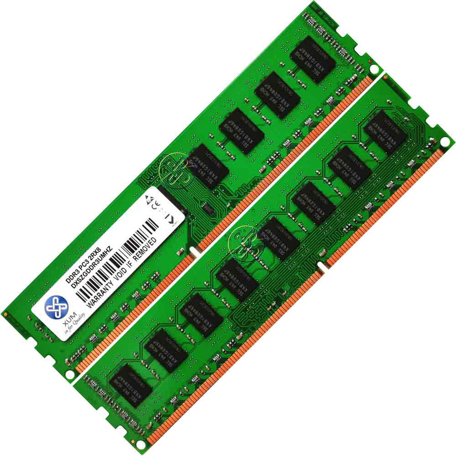 XUM 8GB Desktop Memory RAM DDR3 PC3-10600 1333MHz 240-pin DIMM