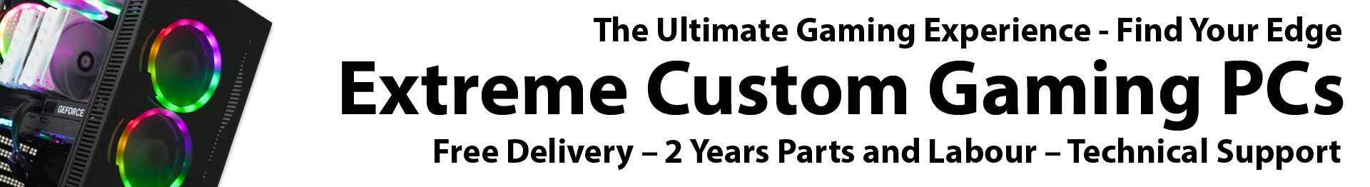 Custom Gaming PCs Banner
