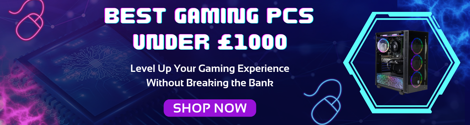 Best gaming PCs undr £1000