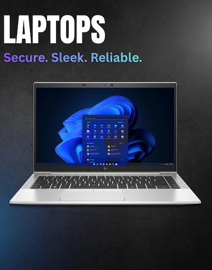 Laptop banner