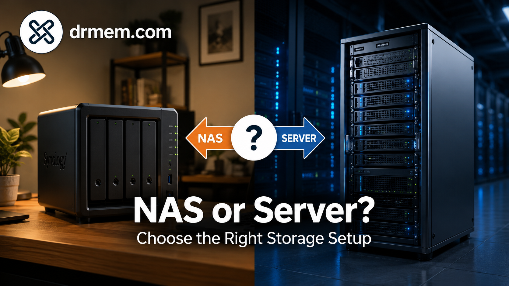 NAS vs Server: What's the Difference and Which Do You Need? NAS vs Server: What's the Difference and Which Do You Need?
