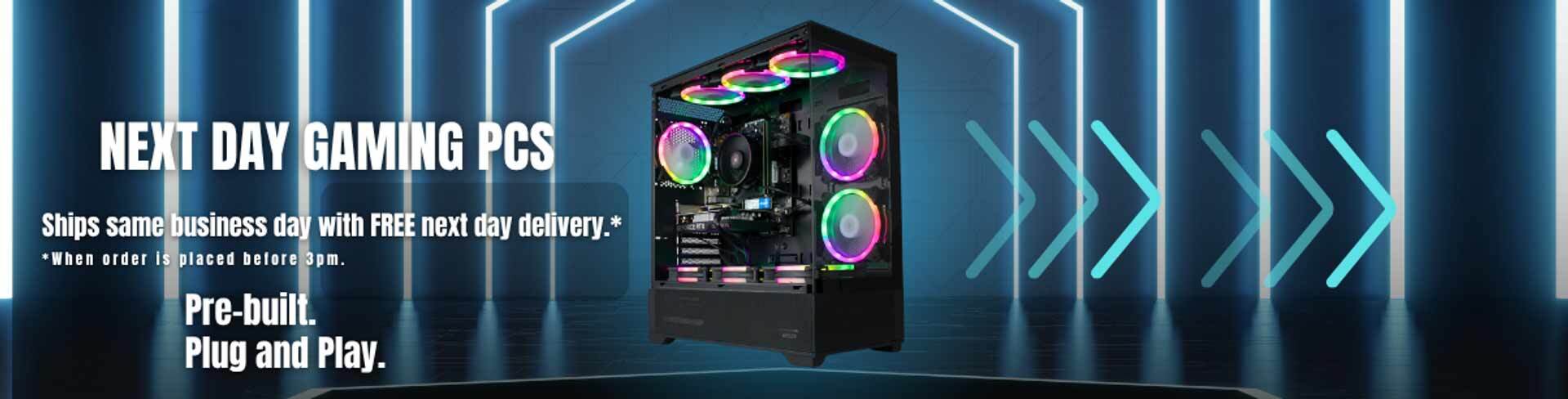 Next Day Gaming PCs - High Performance Custom Built PCs