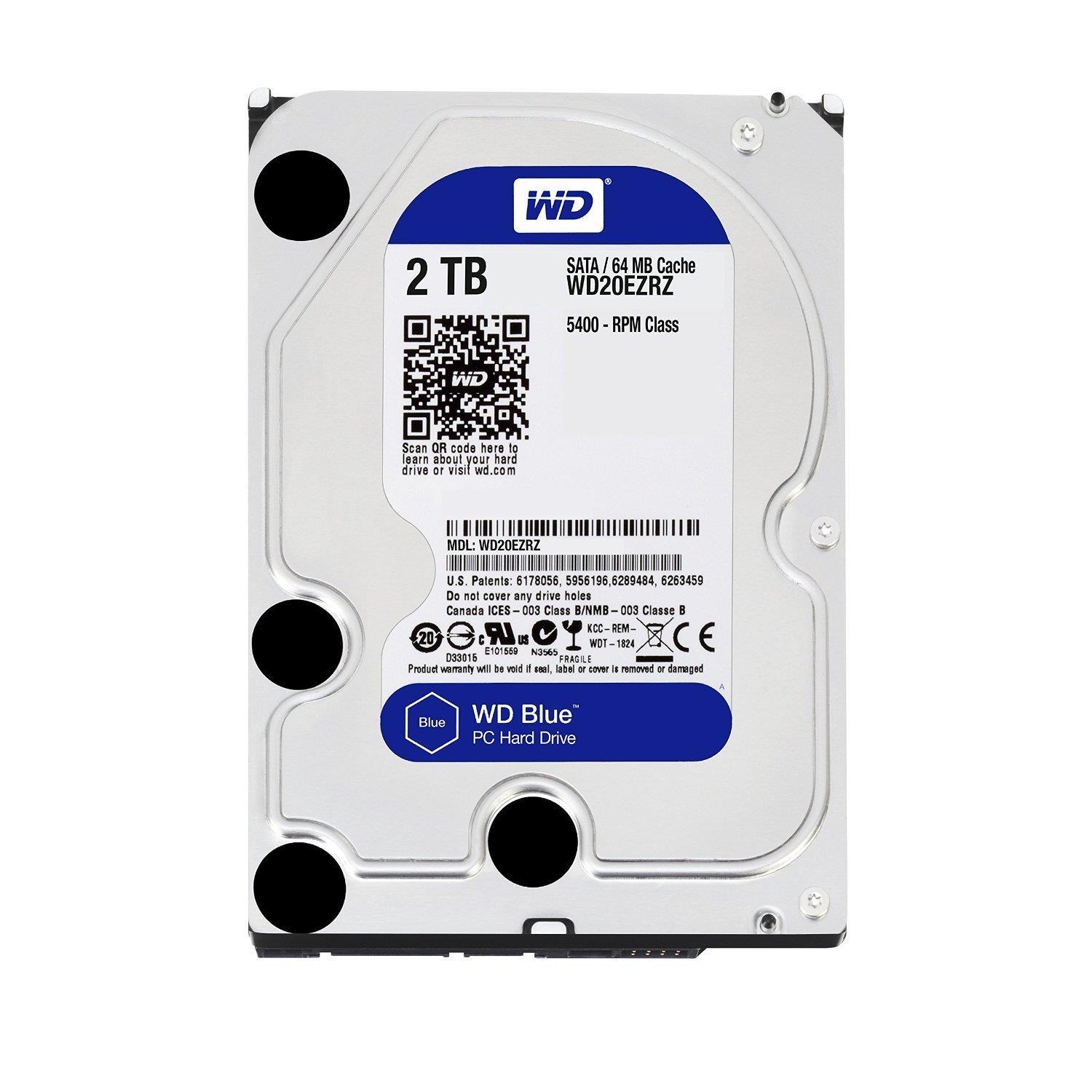 ホワイトラベルHDD 7200rpm 2TB 3.5インチSATA【二個セット】 メーカー再生品」ホワイトラベル 内蔵HDD 3.5インチ 8TB SATA600