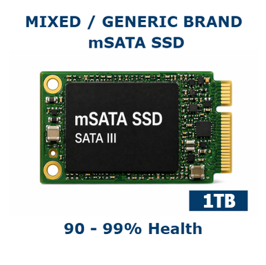 Buy 1TB mSATA SSD Refurbished | Doctor Memory