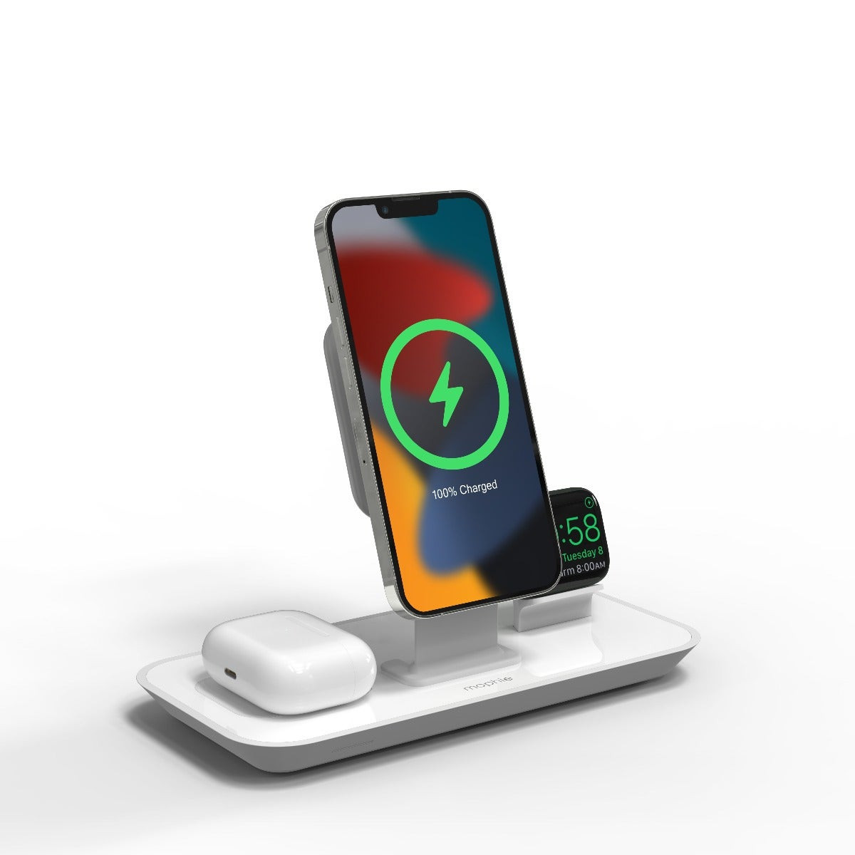 mophie snap+ Wireless Charging Vent Mount with Adjustable Arm for