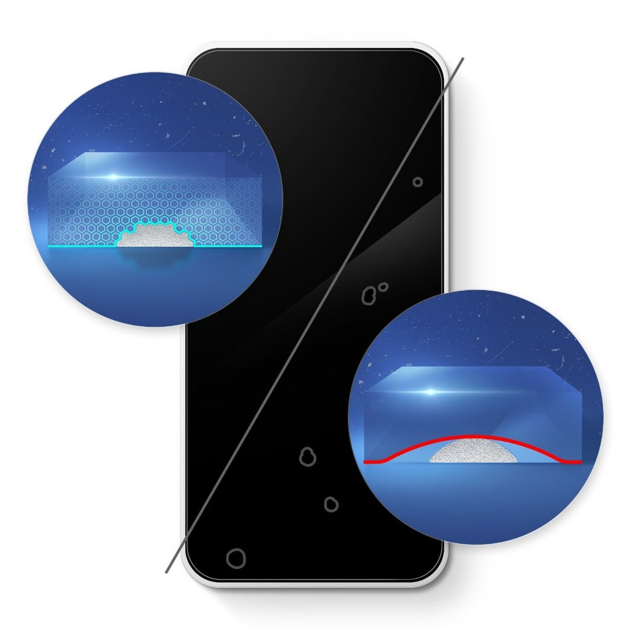 ZAGG Protector de pantalla InvisibleShield Glass XTR3 para el iPhone 15