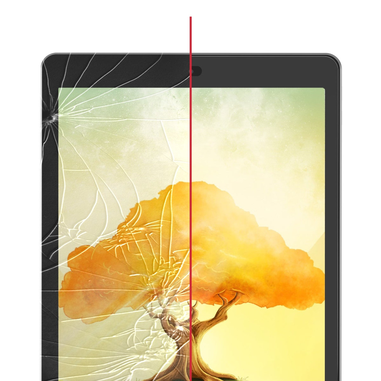 Magnetic Anti-Spy Screen Protector For iPad 10.2 Mini 6 Pro 12.9