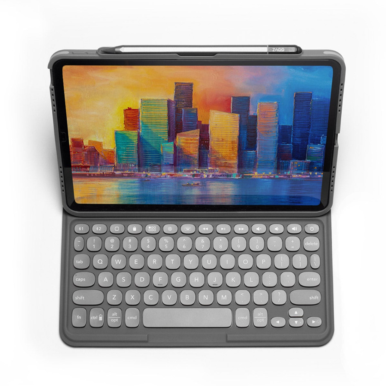 Zagg - Pro Keys Wireless Keyboard & Detachable Case for Apple iPad Pro 11 (1st 2018, 2nd 2020, 3rd 2021, and 4th Gen 2022 ) - Black