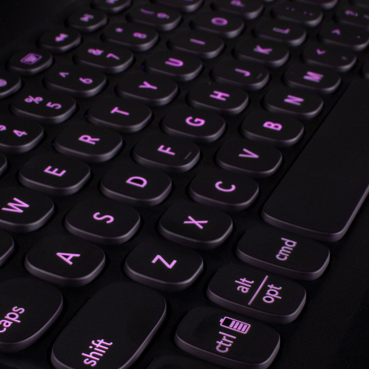 The ONE COLOR Smart Keyboard, Portable and Light up Keyboard with Bluetooth  for Beginners