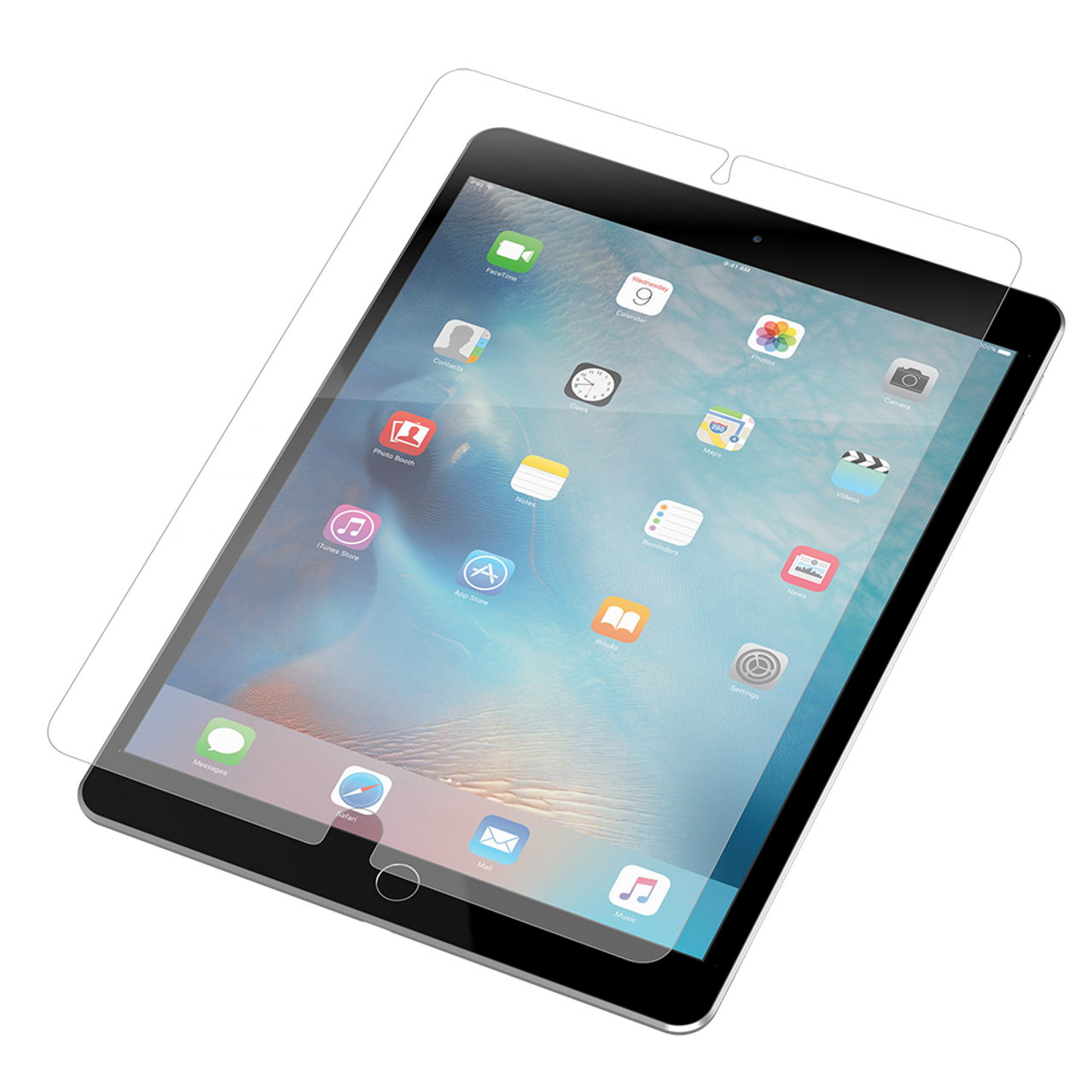 ZAGG ID5GLS-F00 InvisibleShield Glass Screen Protector for Apple iPad Pro  9.7 / iPad Air 2/ iPad Air