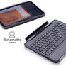 Detachable Keyboard || Keyboard and case separate so you can set your iPad on one surface and the keyboard on another.