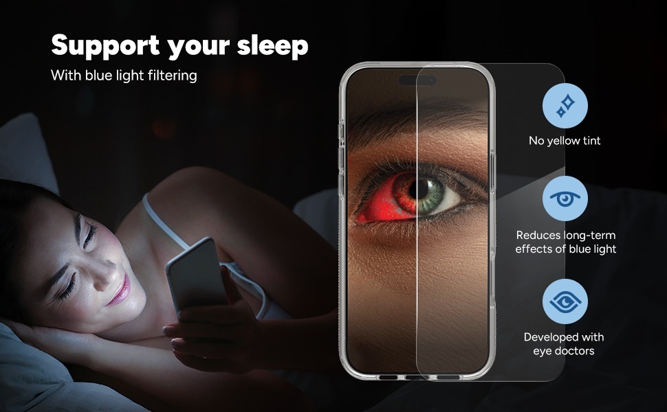 woman looking at phone during the night