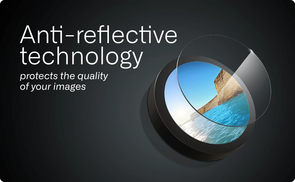 Camera lens protector with anti reflective technology help maintain image clarity