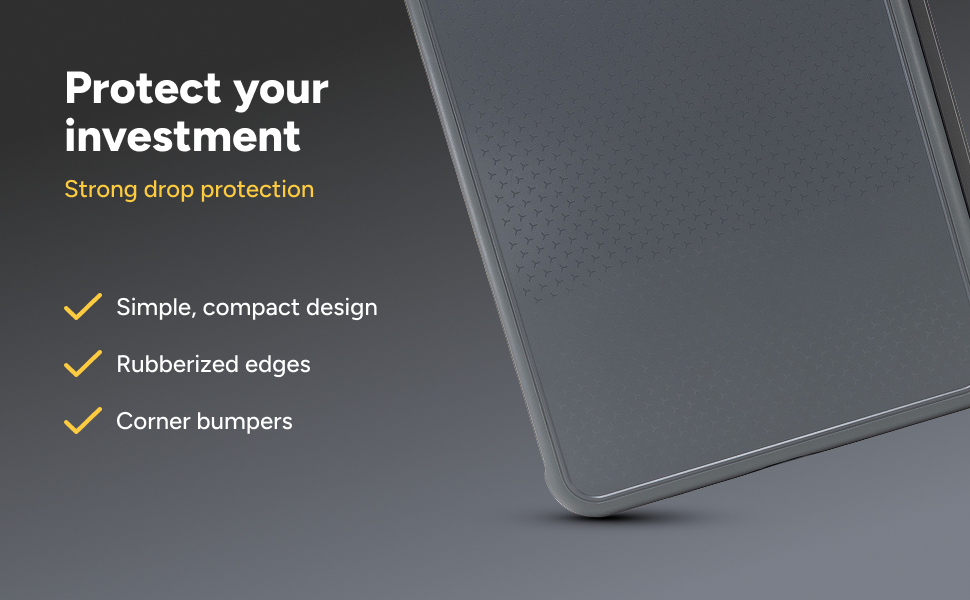 Comparison chart of ZAGG Slim Book Mini vs other tablet keyboards. Features include wireless Bluetooth, multiple viewing angles, protective case, and long battery life.