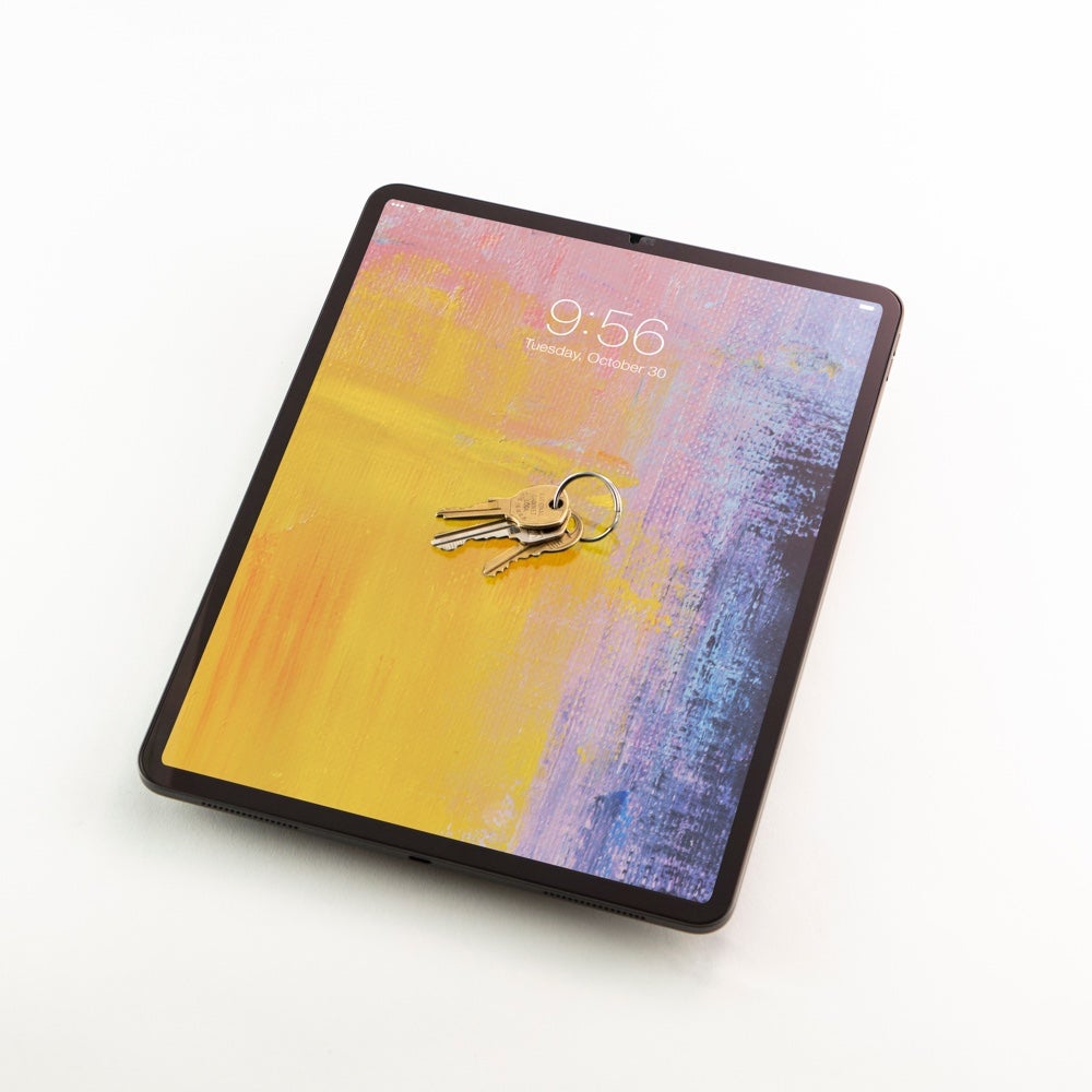 Verre Trempé Glass Pro+ Pour IPad 12.9 Avec Bouton - Protecteur D'écran Anti-rayures