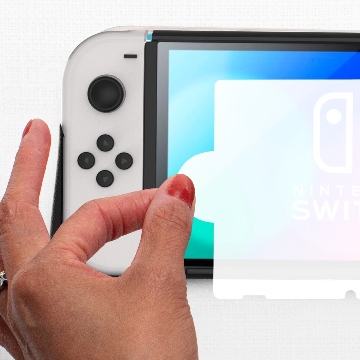Nintendo Switch - さや Kita Grip 360 with GlassFusion VisionGuard Nintendo Switch