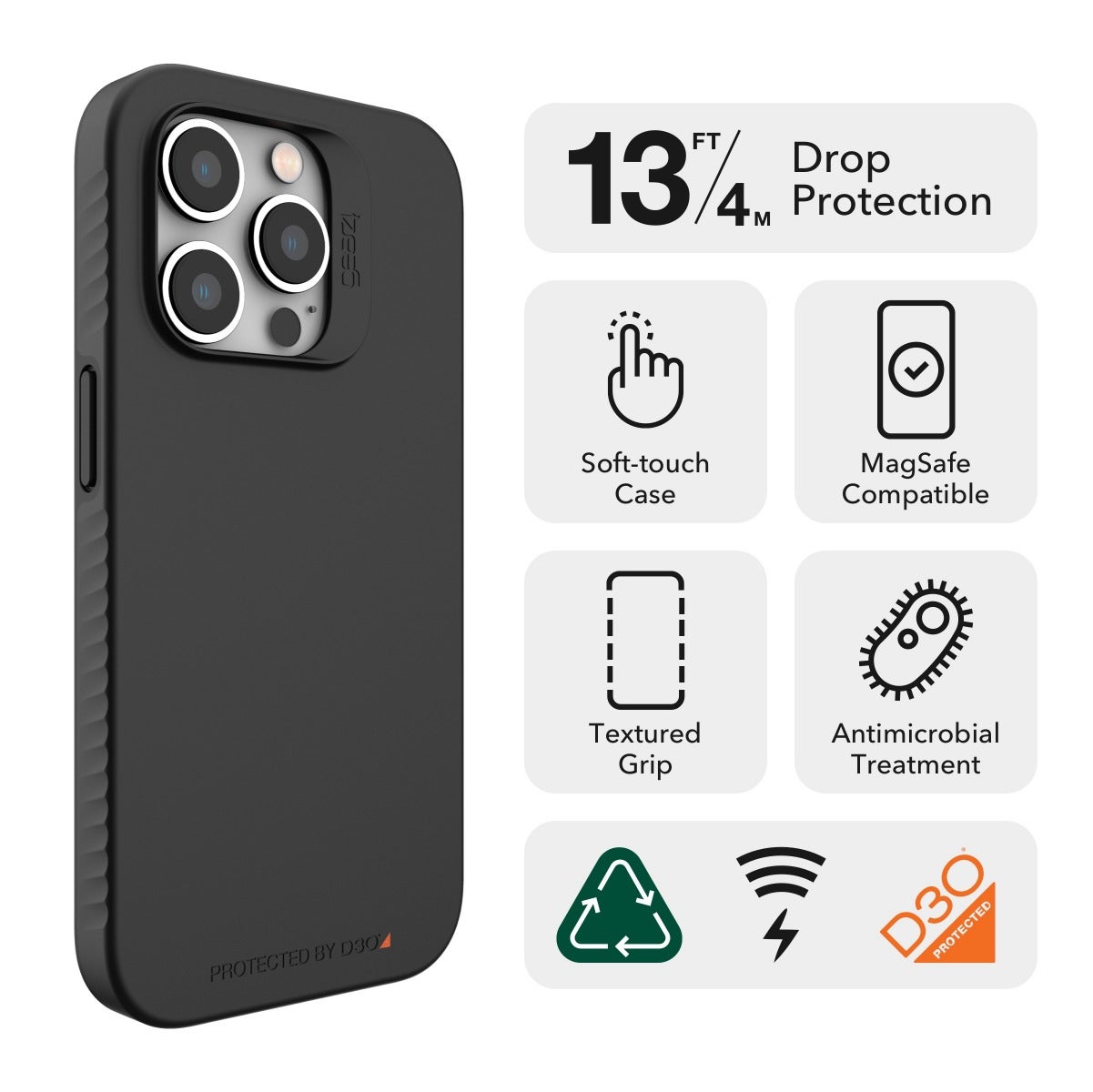 Rio Snap for MagSafe Apple iPhone 14 Pro Cell Phone Case