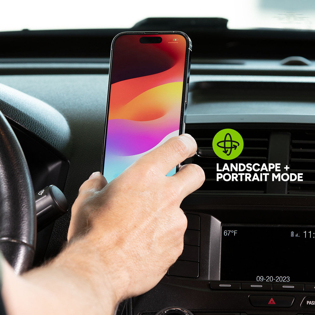 スマホアクセサリー Tmophie wireless charging vent mount Magnetic Wireless Charging Vehicle Vent Mount - Smartphone