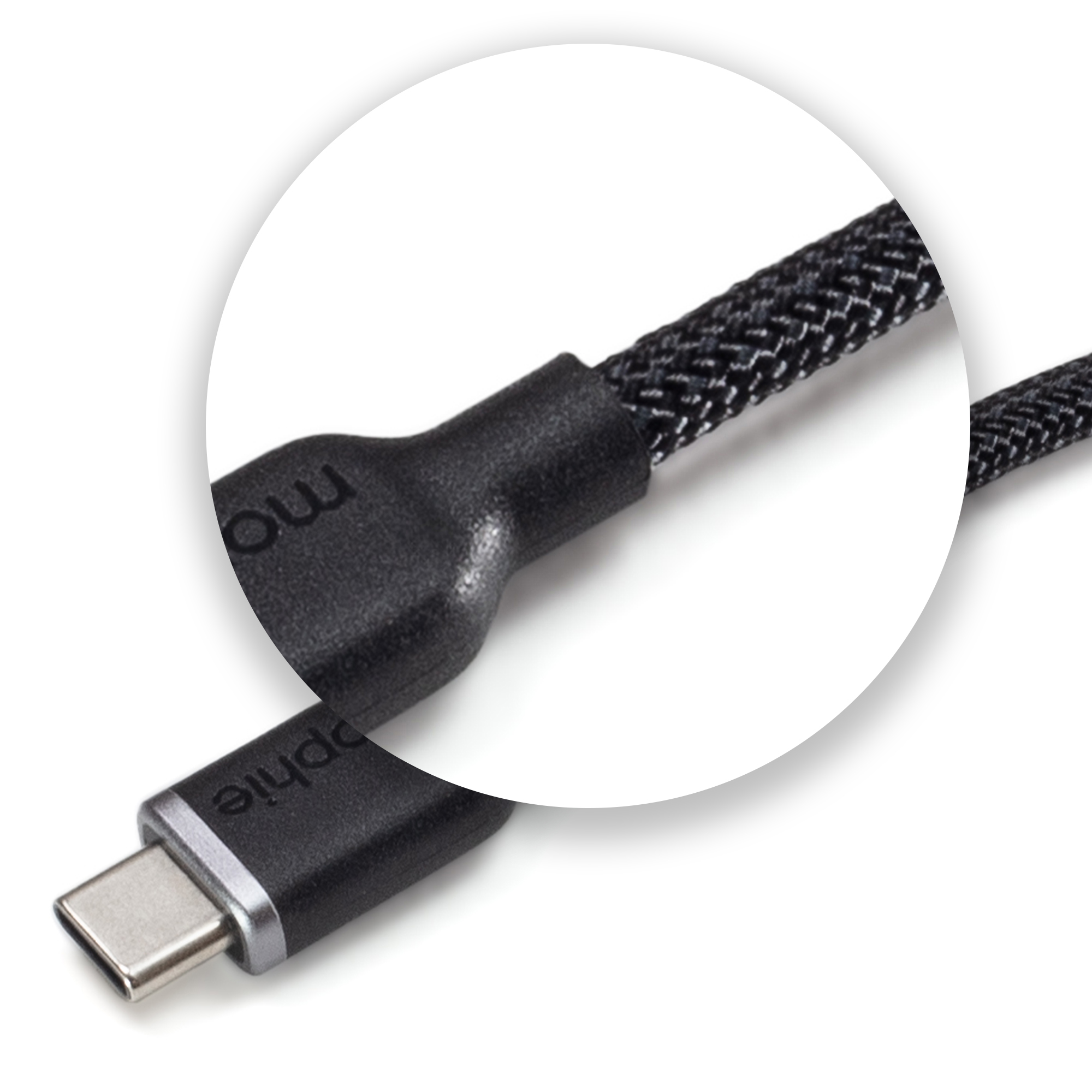 Mophie Charge/Sync Cable  USB-A USB-C 3M Black, Cable length 3 m,  Lightning, Smartphone, Langlebig