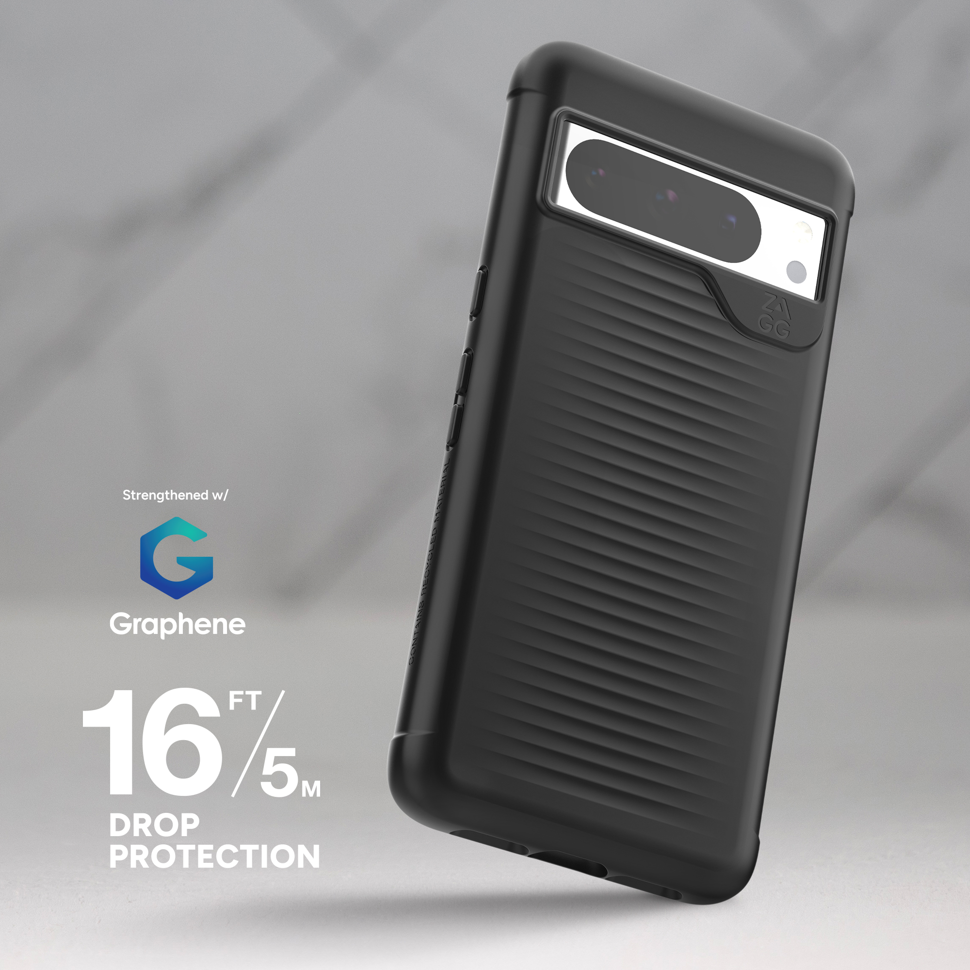 Drop Resistant up to 10ft | 3m||
Luxe protects your phone from drops up to 10 feet (3 meters).