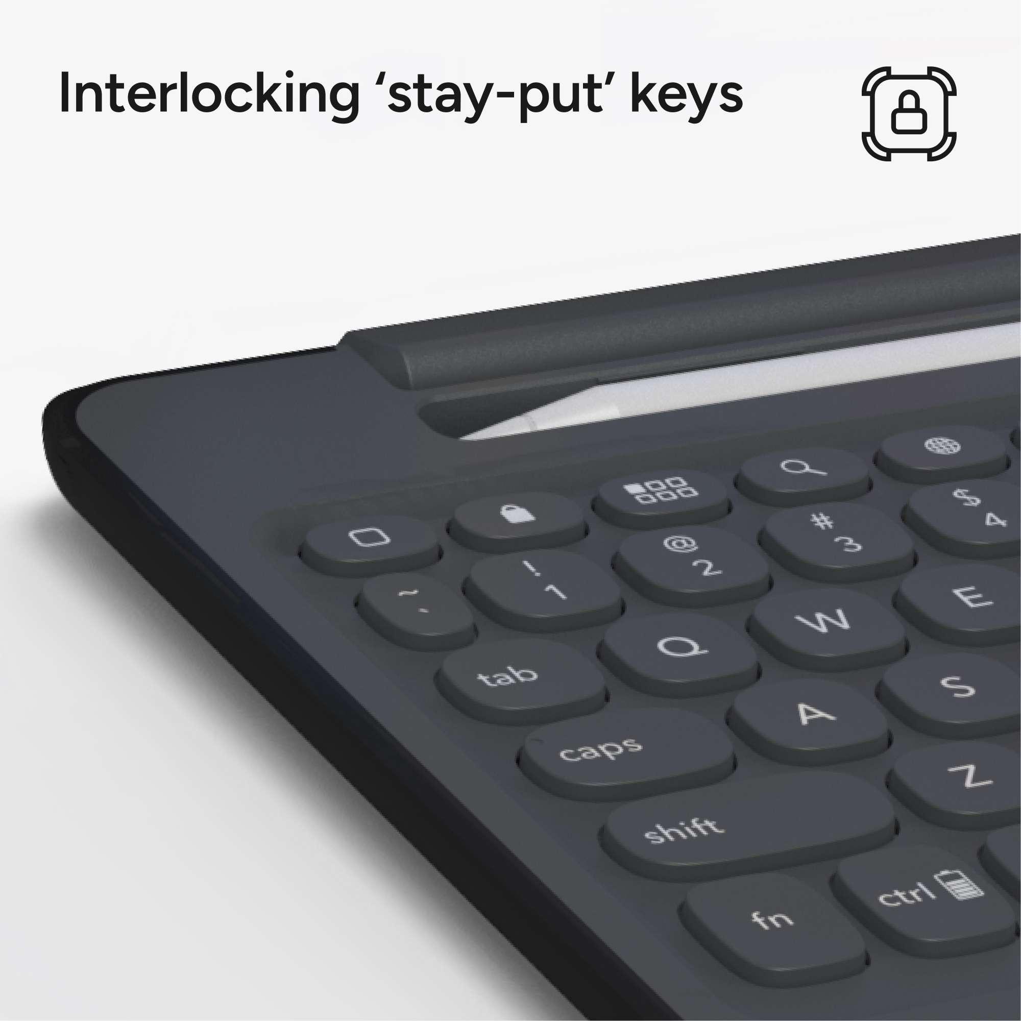 Rugged Educational Keyboard for the 10.2-inch iPad
