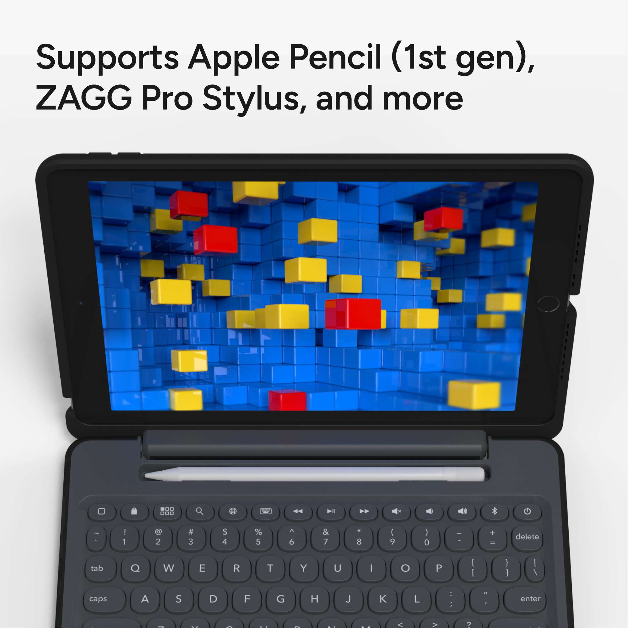 Rugged Educational Keyboard for the 10.2-inch iPad